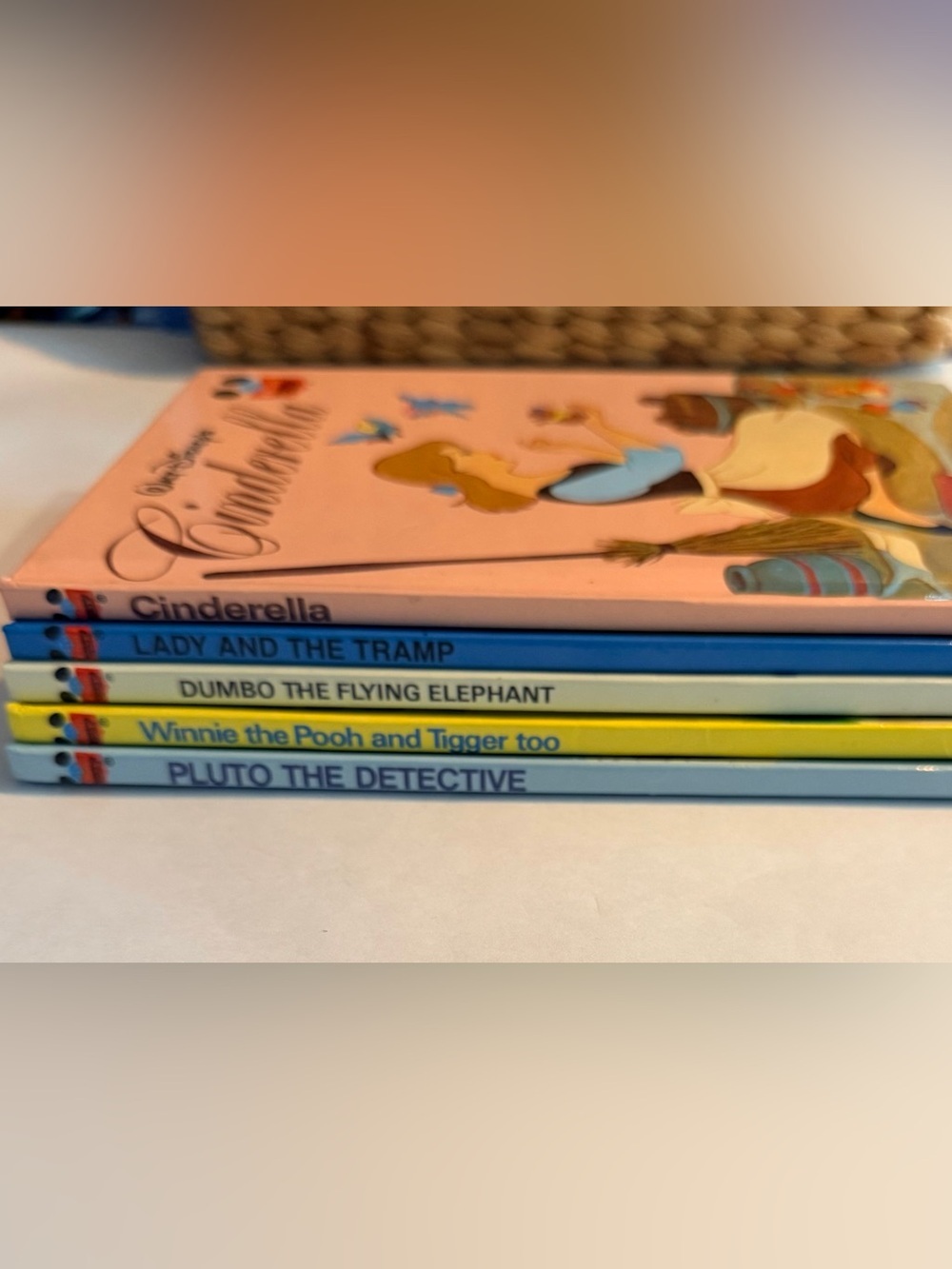 Walt Disney Wonderful World of Reading Board Book Lot of 5